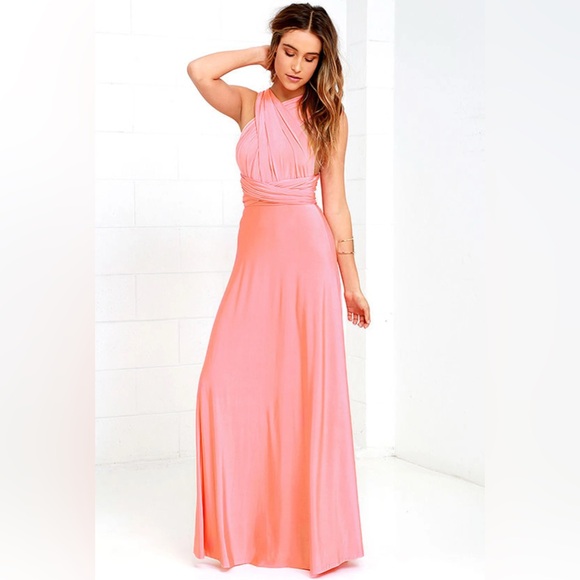 Lulu’s Always Stunning Convertible Maxi Dress - Picture 3 of 7